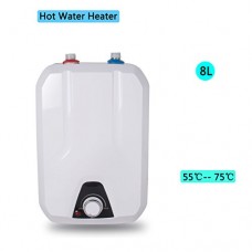Zinnor Electric Hot Water Heater for Kitchen Bathroom Household  8L 1500W/110V Electrical Hot Water Heater - B01M3UY5DK